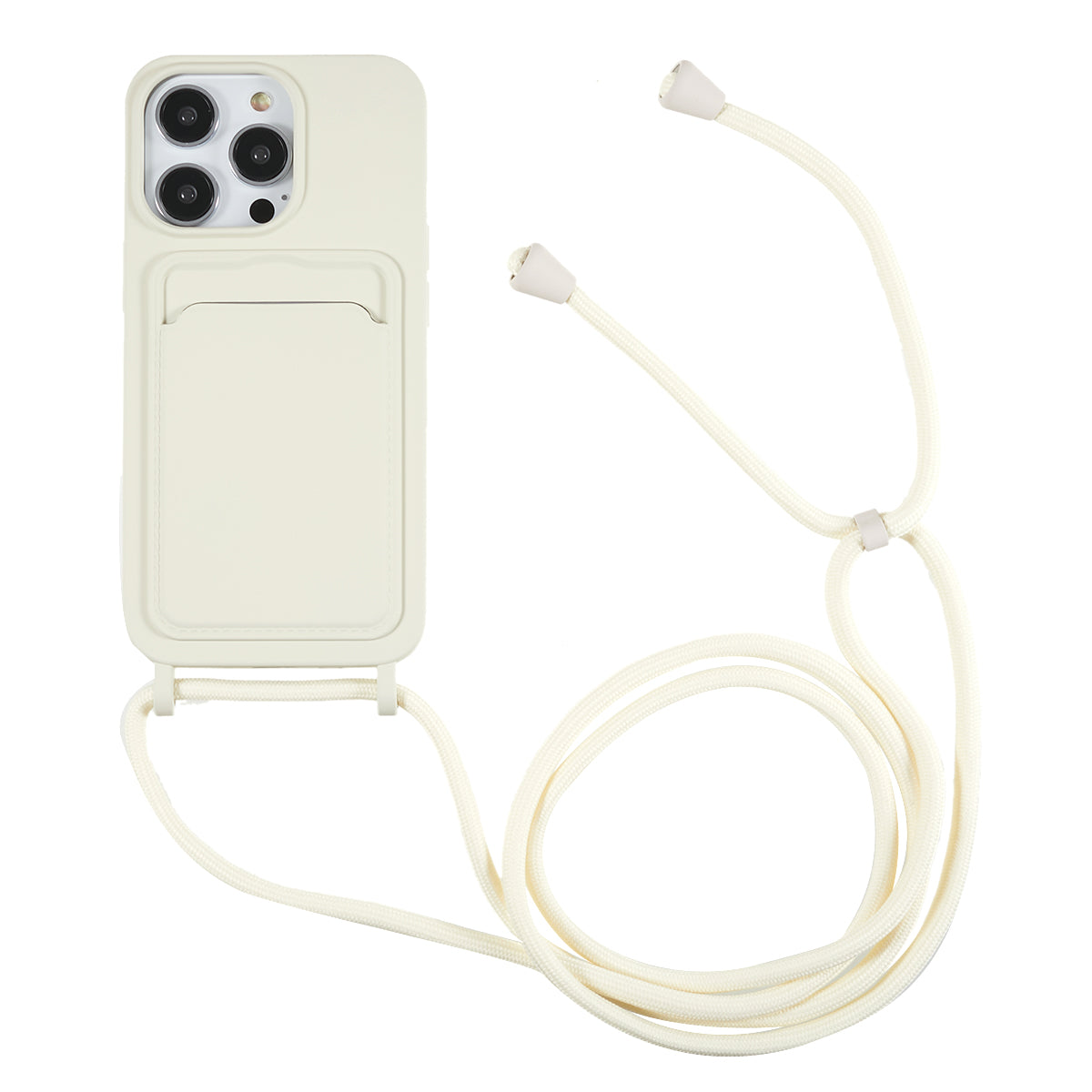 Ochranné pouzdro pro iPhone 13 Pro 6,1 palcový tekutý silikonový kryt telefonu proti pádu s páskem na slot pro kartu Ochranné pouzdro pro iPhone 13 Pro 6,1 palcový tekutý silikonový kryt telefonu proti pádu s páskem na slot pro kartu